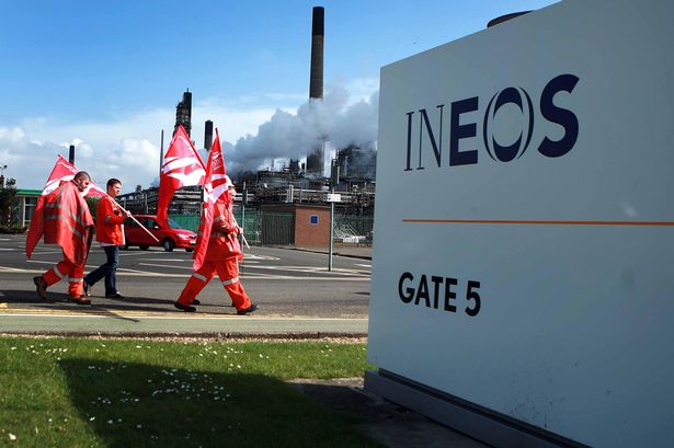 INEOS-Grangemouth-oil-refinery-striek-2013-unite