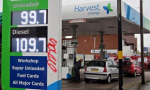 fuel prices harvest energy 1 pound a litre