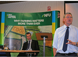 NFU President Peter Kendall. 