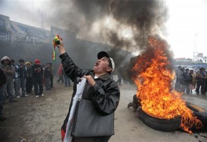 Bolivia Fuel Protests