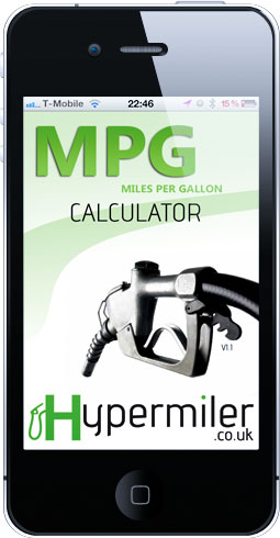 MPG calculator app for the iphone ipod app store