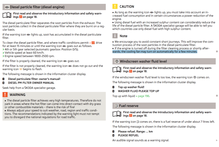 skoda-octavia-dpf-owners-manual-diesel-particulate-filter