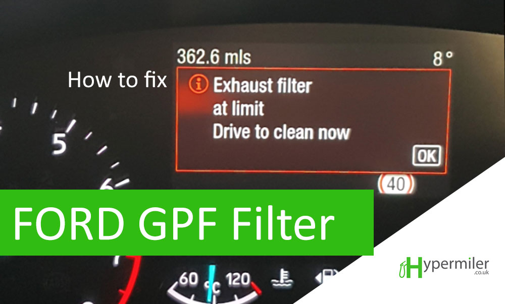 F250 Cleaning Exhaust Filter Message 