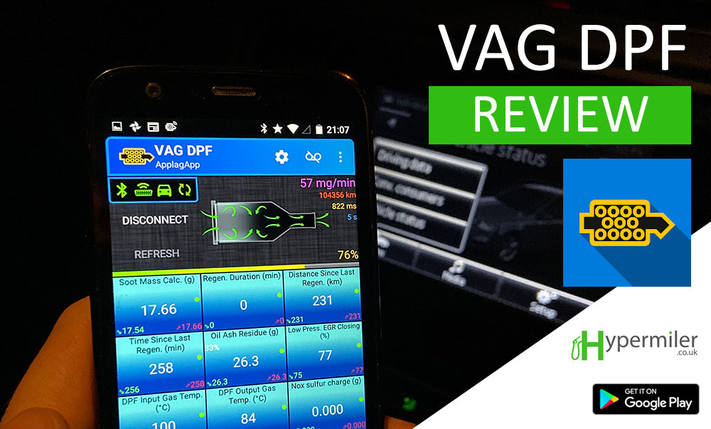 VAG DPF Review (Andriod) – VAG DPF Monitor app