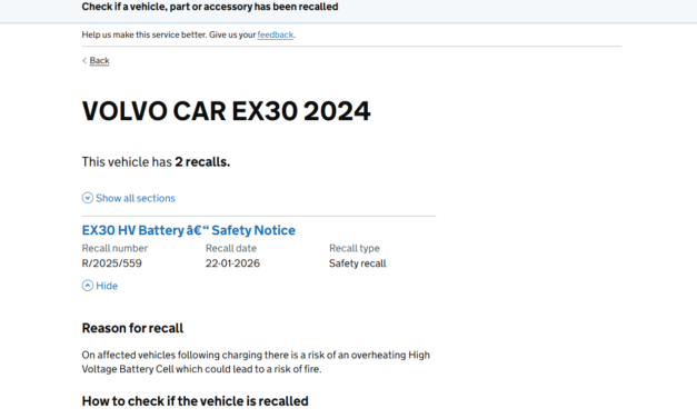 The Volvo EX30 Recall Is Now Official in the UK — But Owners Are Still Waiting for Answers