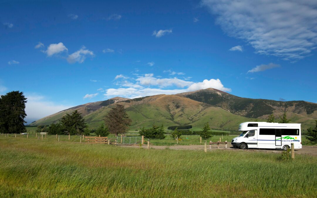 motorhome in the country side